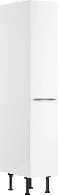 Optifit Küchen-Midi-Apothekerschrank Arvid Weiß glänzend B/T/H: 30 x 58,4 x 176,6 cm - Bild 1