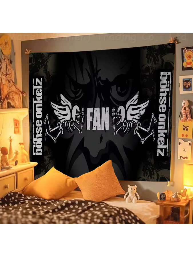 Rastar Wandbehang Bunte Flagge mit Mandala und Text Design in Multicolour und Schwarz - Bild 5