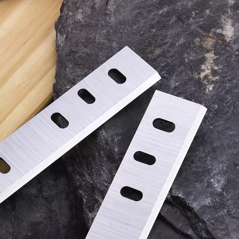 Starribs Hobelklingen Set für Ryobi AP10 AP10N, 2 Stück, Silber, Breite: 26,3 cm - Bild 2