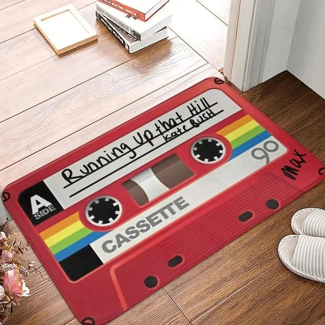 Stranger Things Fußmatte mit Grafikdesign, rutschfest, Polyester, Multicolor, B/T: 60 x 90 cm - Bild 1