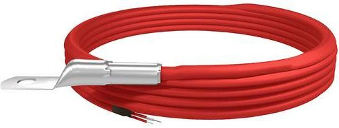 Emko Oberflächensensor RT-K02 SI+SI (1000).SKP5 mit Pt1000 Fühler-Typ, Messbereich Temperatur -50 bis +200°C, Farbe: rot - Bild 1