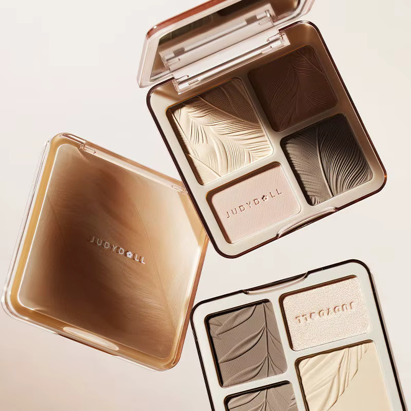 Judydoll Contouring Palette, Puder, Matt, #02, Unisex - Bild 3