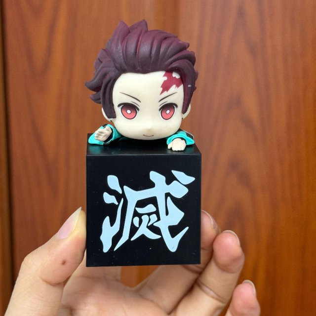 Bandai Demon Slayer Ghost Slayer Blade Q-Version Tanjiro, Actionfigur - Bild 1