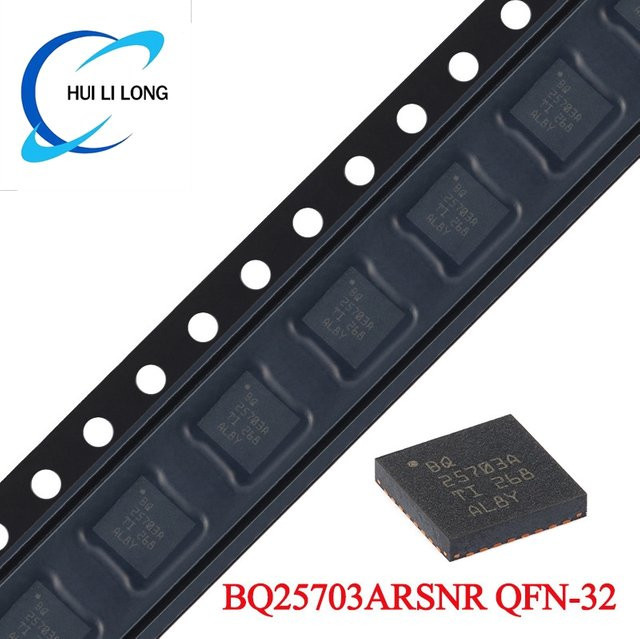 BQ25703ARSNR Laderegler IC BQ25703A Buck/Boost Step Down/Step Up Laderegler Chip in Schwarz - Bild 1