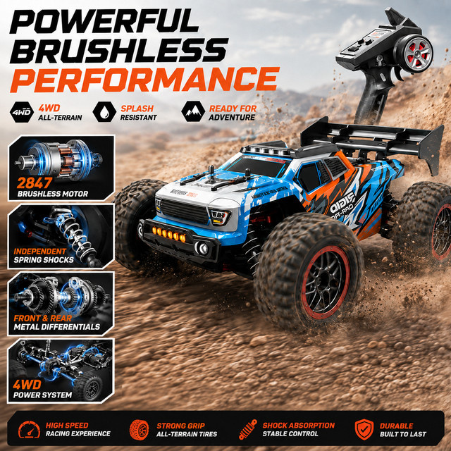 ZNLYRION 1:16 RC-Offroad-Auto, 4WD, Metall, ab 14 Jahren - Bild 1