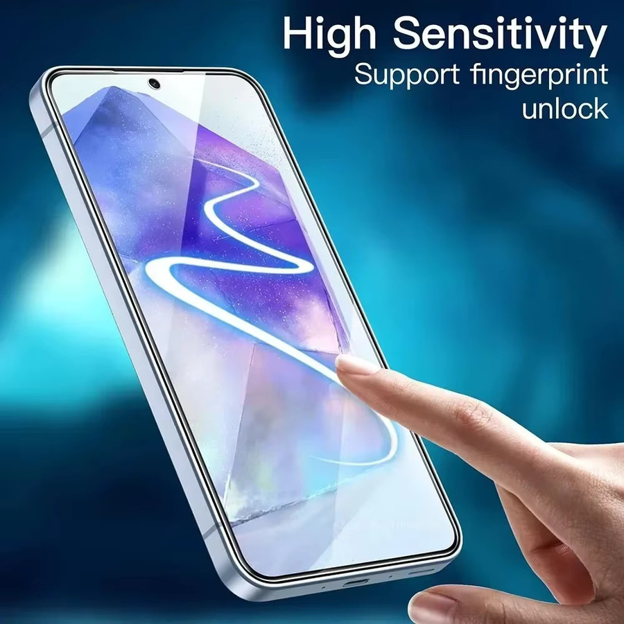 2 Stück 9H HD gehärtetes Glas für Samsung Galaxy A56 A36 A16 A06 A55 A35 A25 A15 A05 A54 A24 A14 A04 A53 A23 A13 A03 A52S A42 A32 A12 A02 transparent - Bild 4