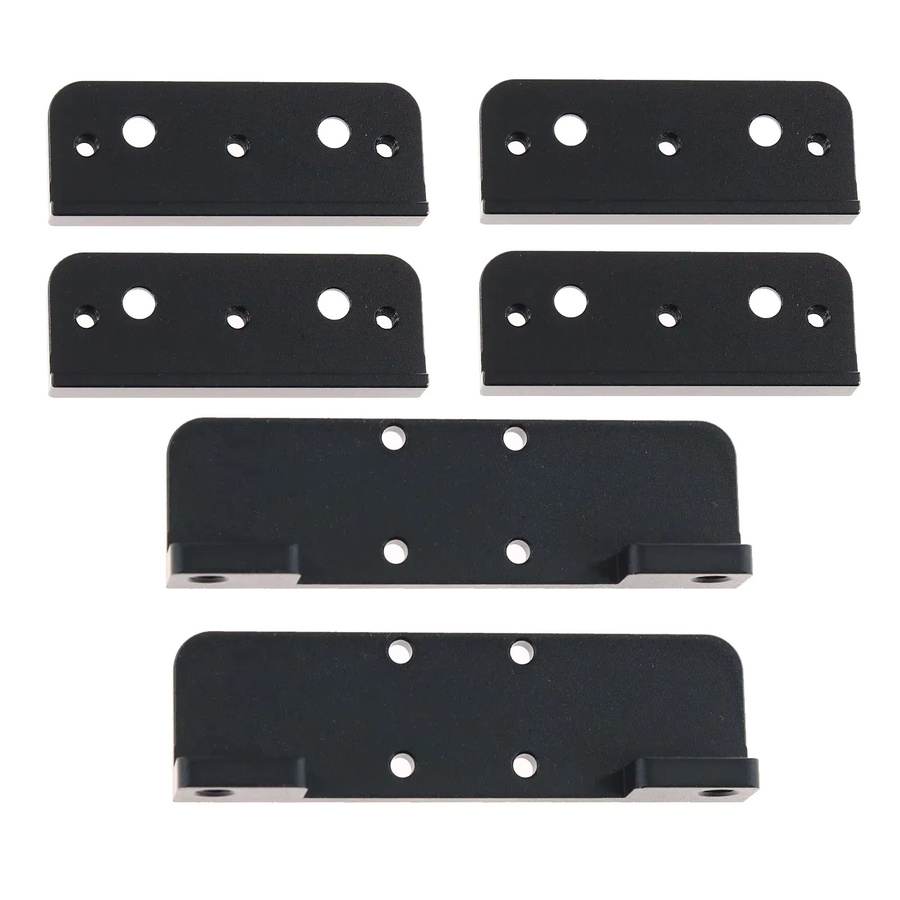 Blurolls ELEGOO Neptune 3/Pro/4 Plus MAX 3D-Drucker X/Y-Achse Schienen-Upgrade-Kit Führungsschiene in Schwarz - Bild 2
