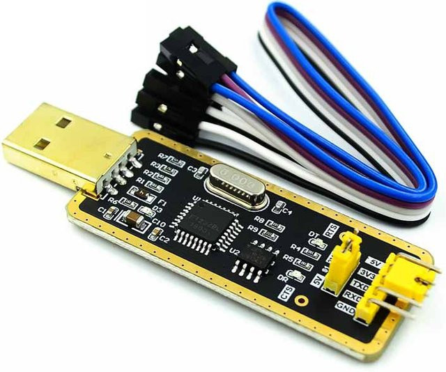 Si Tai&SH USB 2.0 zu TTL Level Download-Kabel FT232 Board-Adaptermodul Debugger für 5V und 3,3V mit USB-C Anschluss - Bild 1