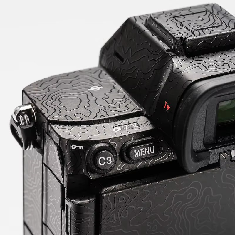 Premium Kamera-Skin für Sony A7M5 / ILCE-7M5 / A7 V in Schwarz - Bild 2