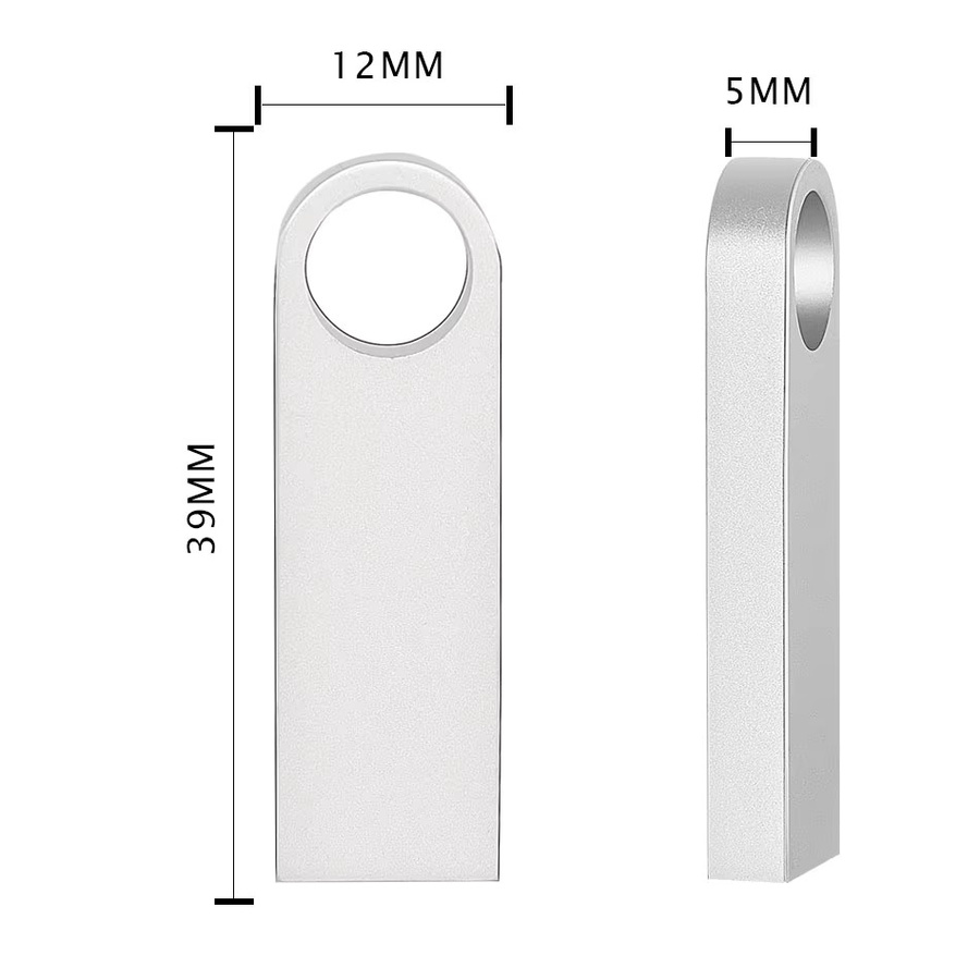 KAWEIDA USB-Stick Set 10 Stück mit 64 GB Speicher in Silber und Lila - Bild 4