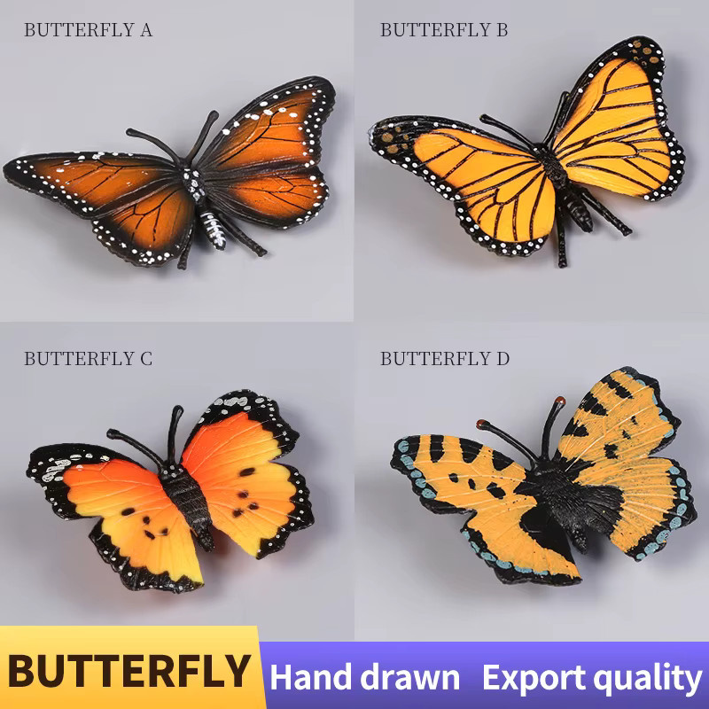 XIALIBAOMOWAN Schmetterling Insekt, Actionfiguren, Bunt / Mehrfarbig, Kunststoff - Bild 2