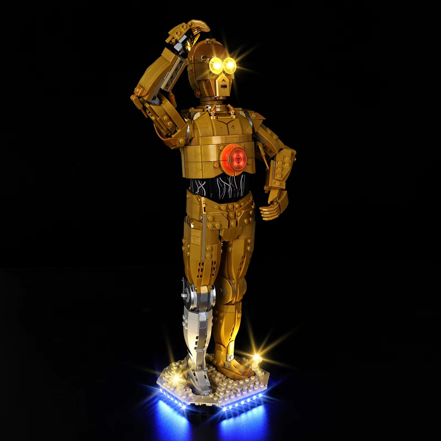 LEGO Star Zone C-3PO 75398, LED-Beleuchtungsset ohne Modell - Bild 2