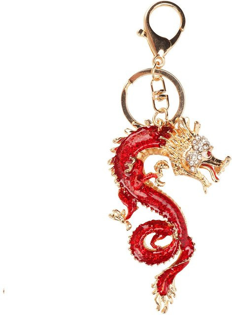 TOMTOP JMS Schlüsselanhänger, Drache, beige, Unisex - Bild 1