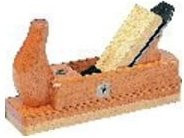 Ulmia Doppelhobel aus Holz mit Weißbuchensohle und Doppeleisen zum Glätten in Braun - Bild 1