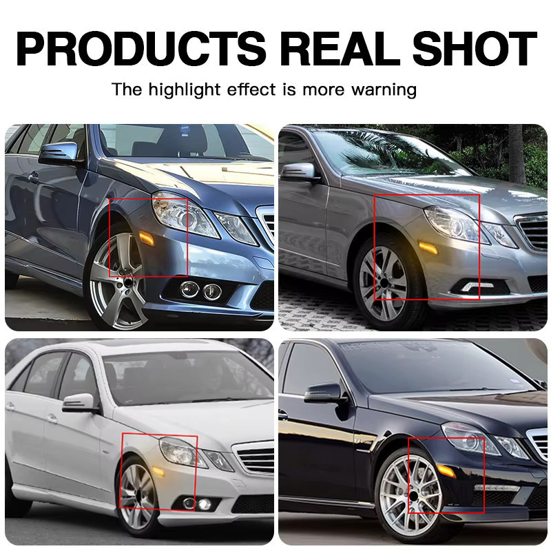 Dynamische LED Seitenmarkierungsleuchten für Mercedes Benz W212 E-Klasse E300 E350 E550 E63 AMG Limousine und Wagon (2010-2013) von SAARMAT - Bild 3