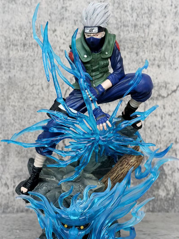 Bandai Anime Hatake Kakashi Chidori Ver. GK Action Figure aus PVC, mehrfarbiges Sammlerstück Modell für Kinder - Bild 7