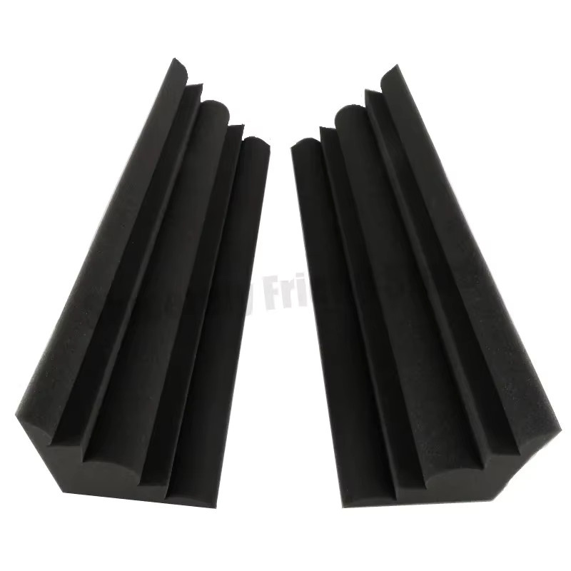 8 Stück Akustikschaumstoffe als Bassfalle zur Schalldämmung in Schwarz, B/T/H: 12 x 12 x 48 cm - Bild 3