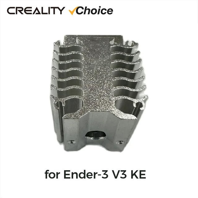 Creality Ganzmetall-Kühlkörper in Silber für Ender-3 V3 KE 3D-Drucker - Bild 1