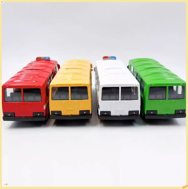 MASSDI Sowjetischer Bus PAZ-32053, Automodell, 1:43 Maßstab, Metall - Bild 1