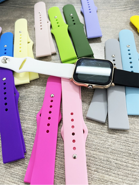 Uhrenarmband Silikon, 20 mm/22 mm, Unisex - Bild 1