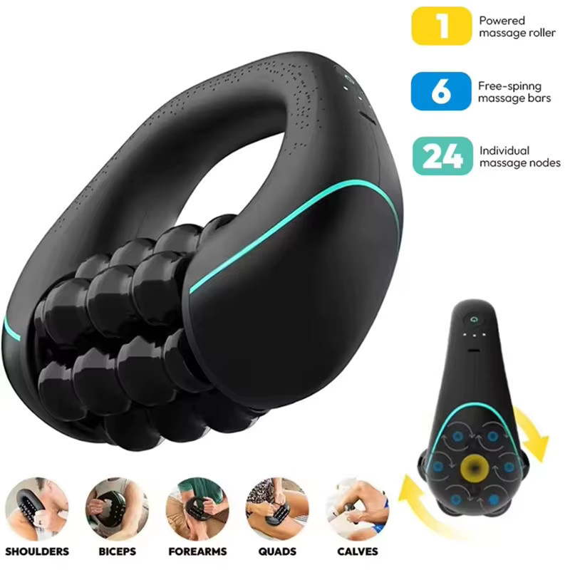 DH Beauty Mini-Rollmassagegerät für den Körper, Schwarz, Unisex - Bild 2