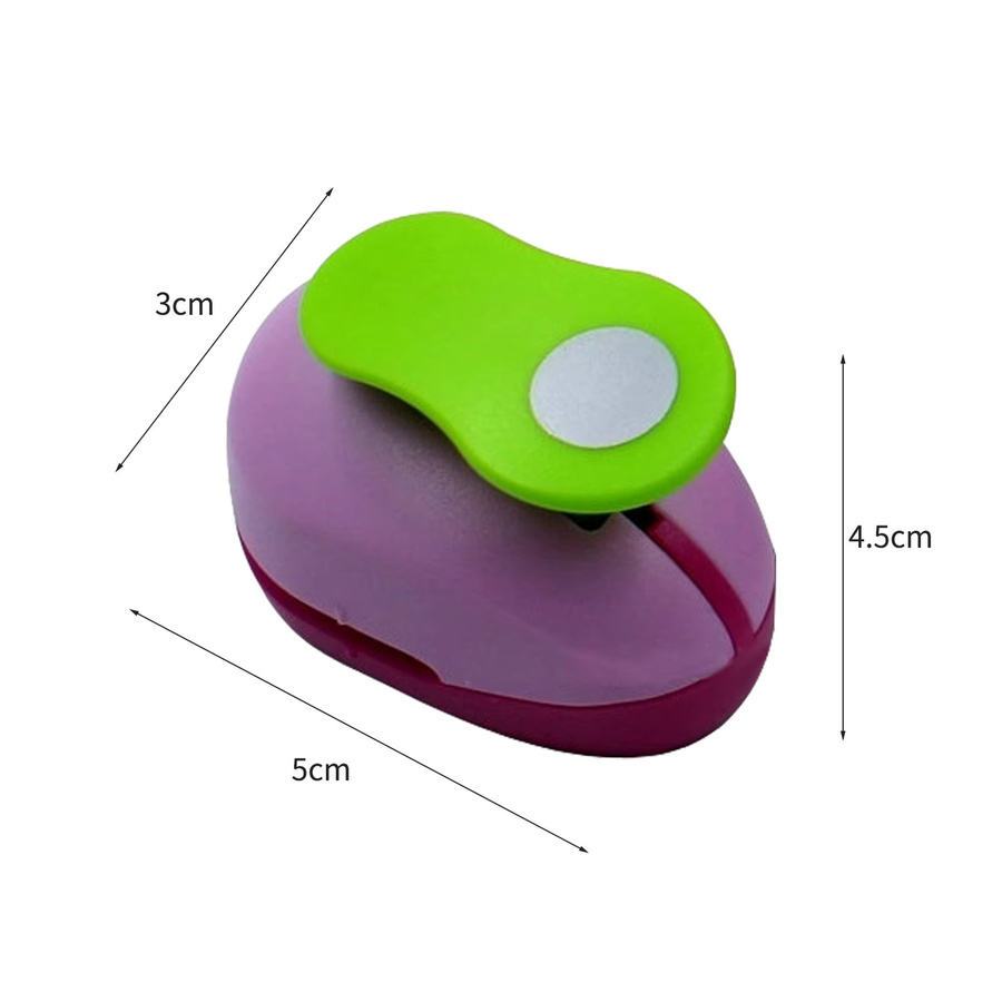Kreis-Locher Set für Scrapbooking und DIY-Bastelarbeiten mit verschiedenen Durchmessern von 9mm bis 75mm in Multicolour - Bild 2