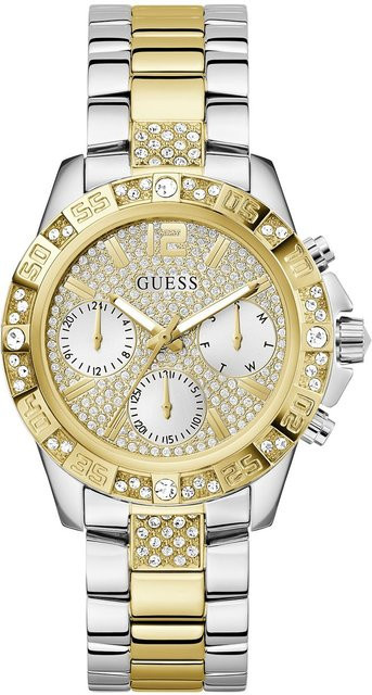 Guess Armbanduhr, Edelstahl, Gold, Quarz, 42 mm, Damen - Bild 1