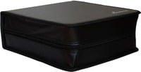 MediaRange CD Tasche für 200 CDs, DVDs oder Blu-rays aus Kunstleder in Schwarz, B/H/T: 31,4 x 11,8 x 31,2 cm - Bild 1