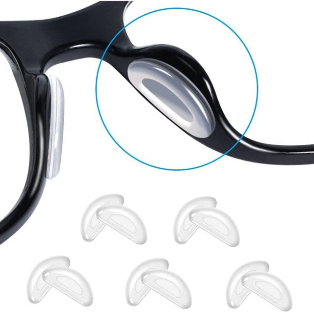 Ray-Ban Nasenpads Silikon, Weiß, 4 Paar - Bild 1
