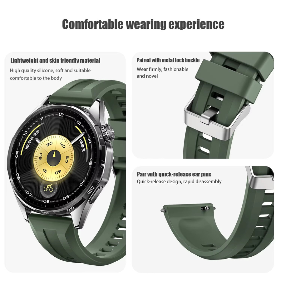 Amazfit Uhrenarmband, Silikon, Unisex - Bild 2