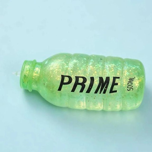 Maltose Limoflasche Glitzer Getränk Klemme, Musik, Dekompressionsspielzeug, grün - Bild 1