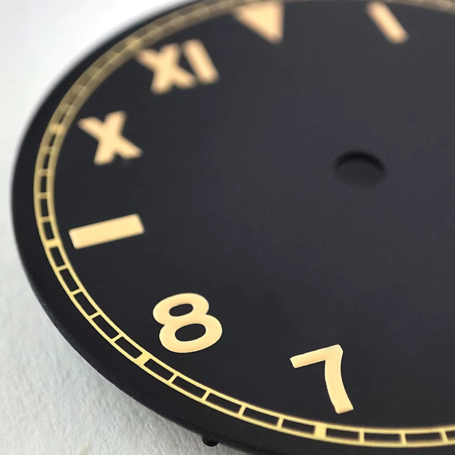 OUMASHI Zifferblatt Taucheruhr, grün, 28,5 mm - Bild 4