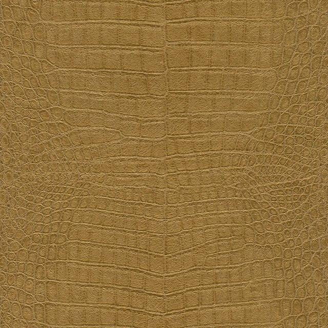 Rasch Vliestapete African Queen III Krokodil Gold Metallic mit Animal Print, Breite: 0,53 m, Länge: 10,05 m - Bild 1