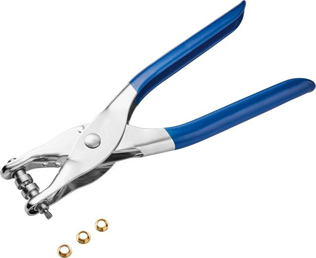 LUX-TOOLS Ösenzange Classic in Blau aus Stahl, Länge: 200 mm - Bild 1