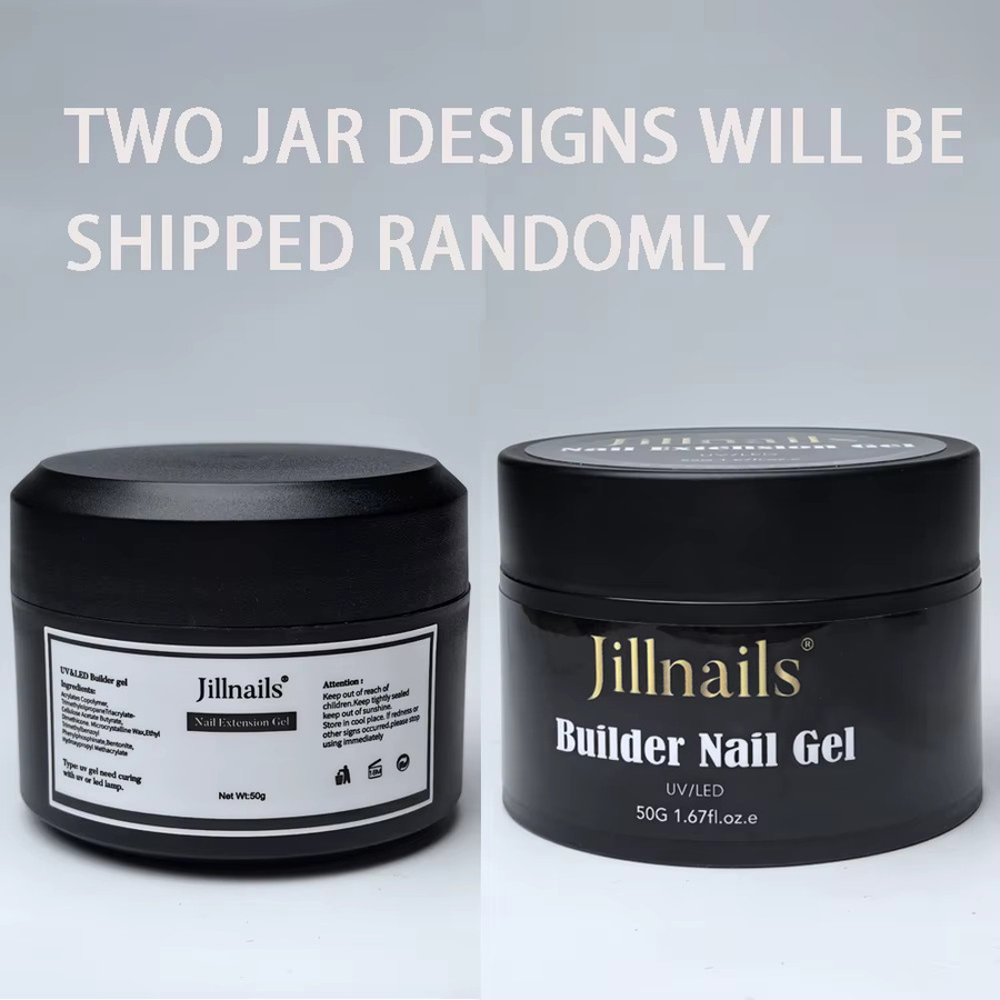 Jillnails Builder Nagelgel, Rot Burgund, 50 ml - Bild 4