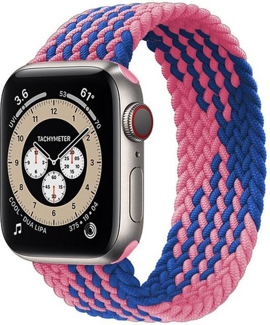 Y.Better Uhrenarmband Solo Loop Nylon-Stoff, Bunt, Unisex - Bild 1