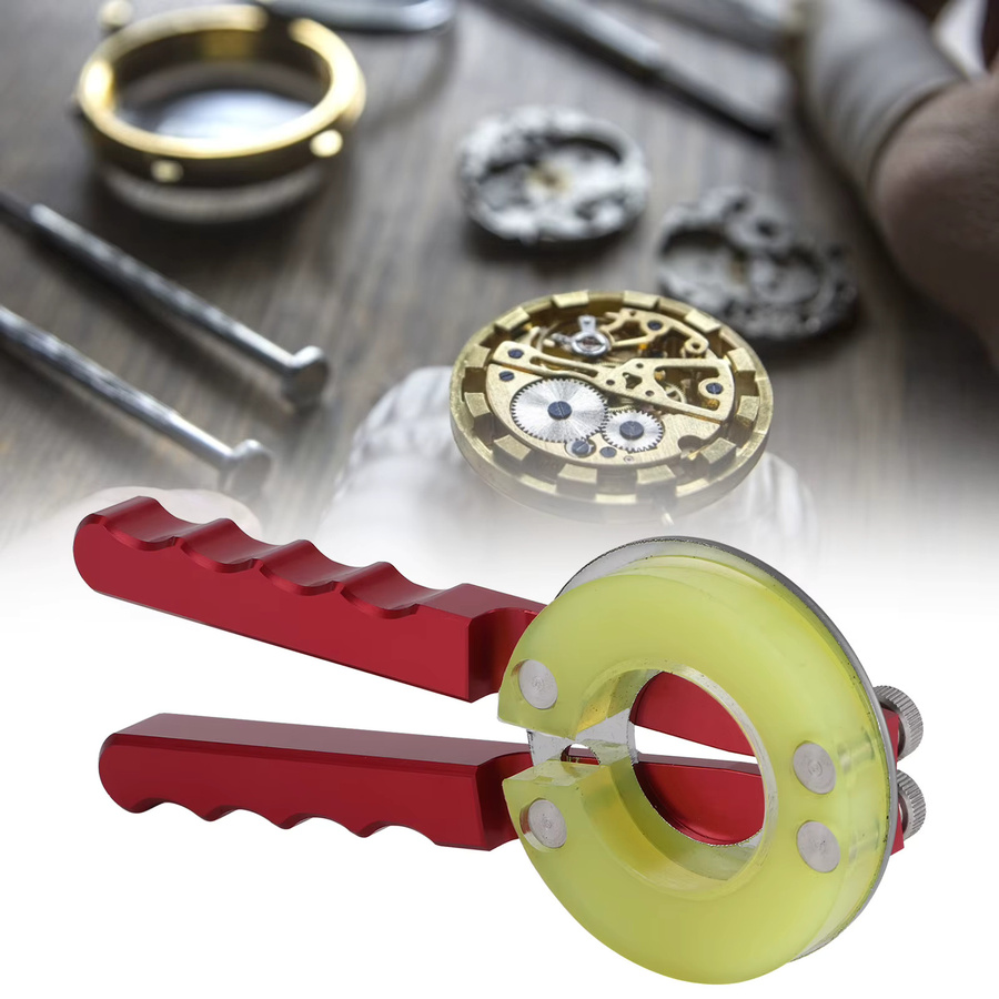 Qiilu Uhren Werkzeug Set, Lünettenöffner, Uhrmacher Reparatur Kit - Bild 3