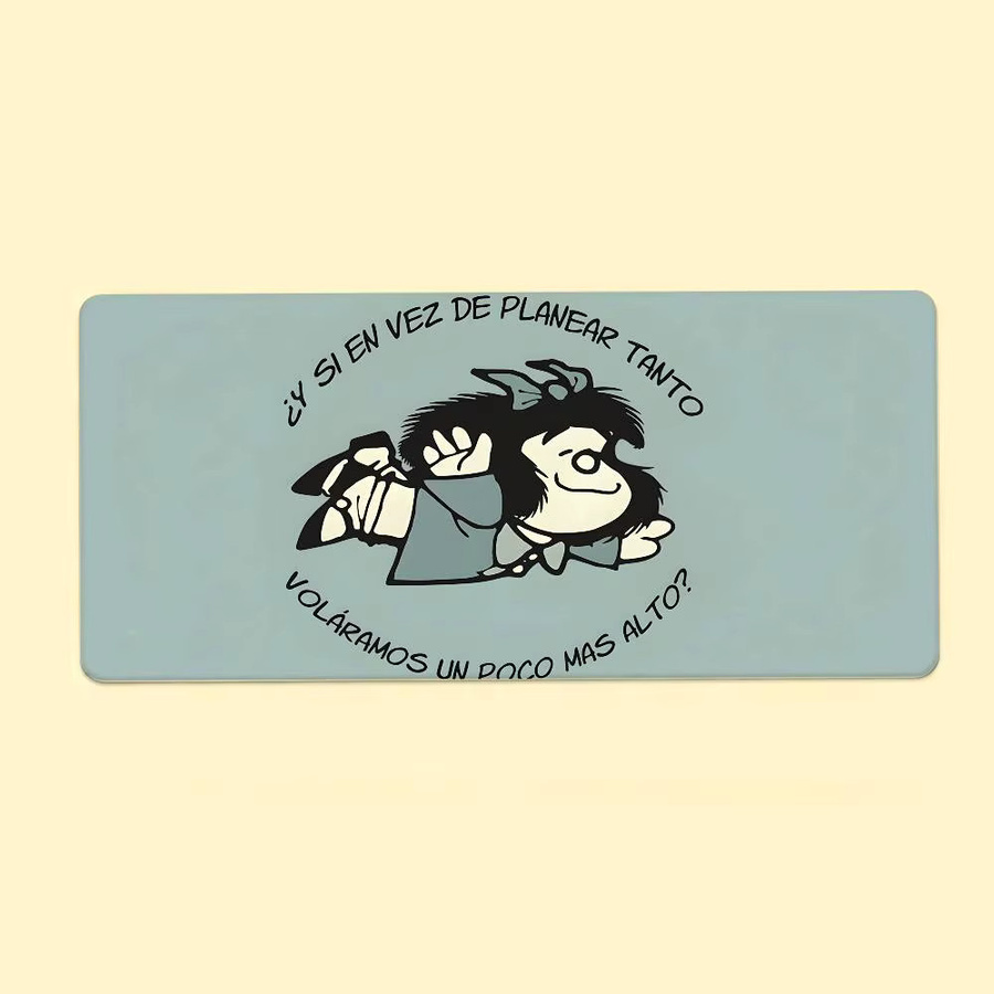 Mafalda Mauspad als große Schreibtischunterlage und Computermatte im Querformat - Bild 6
