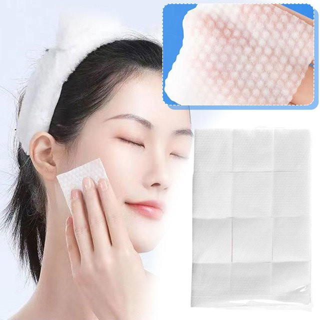 OTRESS Einweg Make-Up Baumwolle Tücher, white - Bild 1