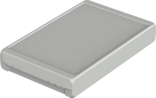 Bopla Bocube Outdoor-Gehäuse aus Polycarbonat in Lichtgrau RAL 7035, B/T/H: 27,1 x 17,0 x 4,0 cm - Bild 1