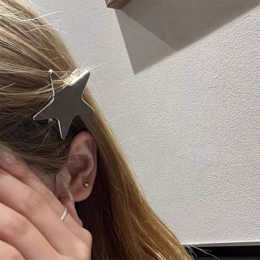 HugesGirl Haarspangen Stern Silber, 4-teiliges Set, Kinder - Bild 3