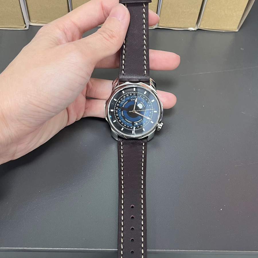 Parnis Armbanduhr Automatik, Edelstahl, Blau, 42 mm, Herren - Bild 2
