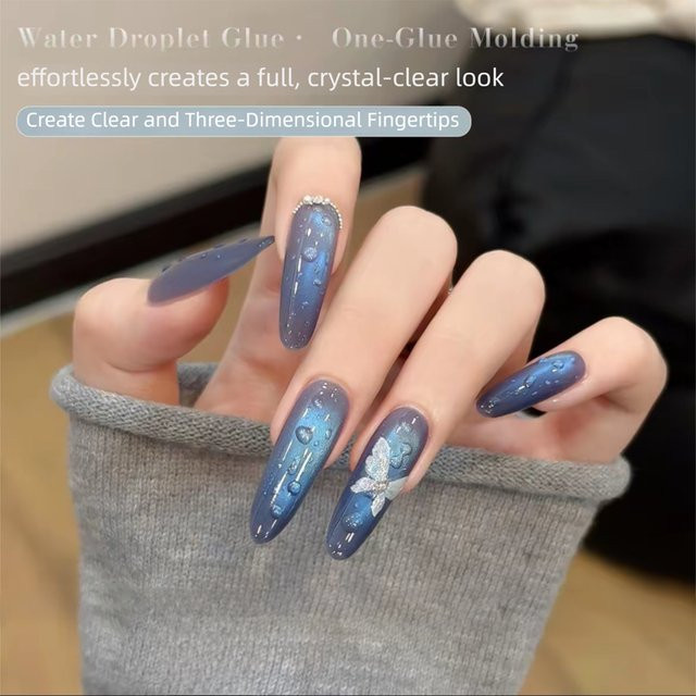 MIANEL Tropfen-Gel Top Coat, Transparent, Glänzend, 10 ml - Bild 1