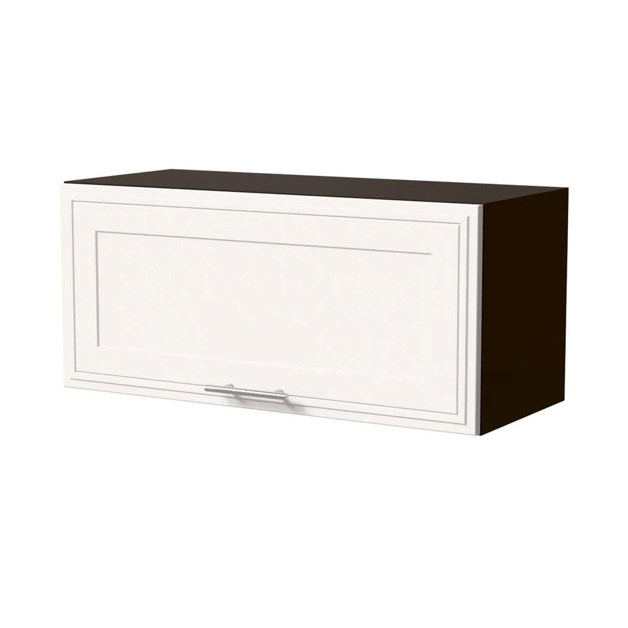 Feldmann-Wohnen Klapphängeschrank Salo W4B/80 in Lava und Weiß Matt mit Blum Aventos Klappenbeschlag, B/T/H: 80 x 36 x 2,5 cm - Bild 2