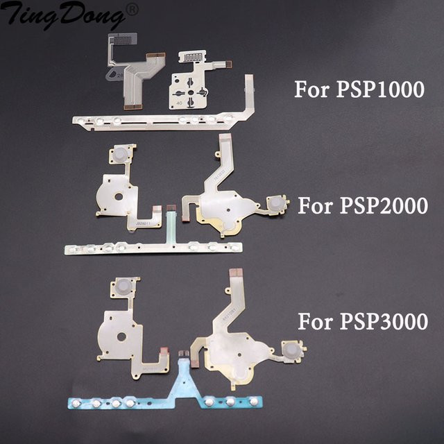 TingDong Flex-Kabel Ersatz für PSP 1000 2000 3000 Lautstärke- und Tastatur-Leiterplatte in Multicolour - Bild 1