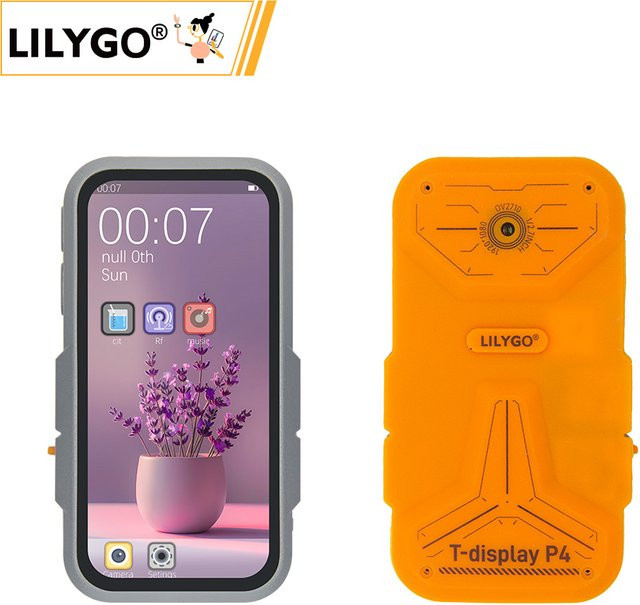 LILYGO T-Display-P4 ESP32-C6 LoRa Entwicklungsboard mit AMOLED/TFT Touchscreen, GPS, WiFi, BLE, Zigbee und Ethernet - Bild 1