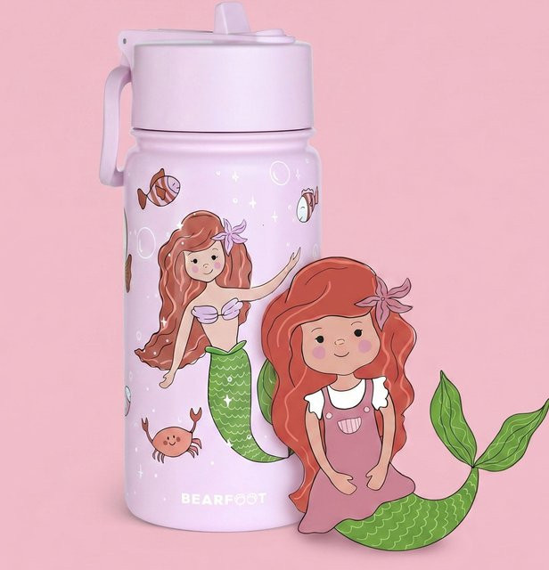 Bearfoot Thermoflasche in Pink, 400 ml - Bild 1