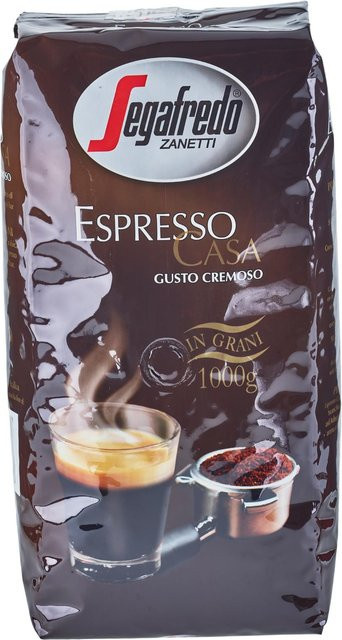 Segafredo Zanetti Espresso Casa ganze Bohne 1 kg - Bild 1