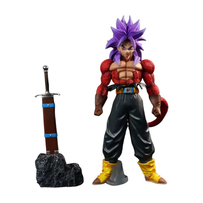 Bandai Dragon Ball Trunks Super Saiyan 4, PVC-Figur, 29cm - Bild 3