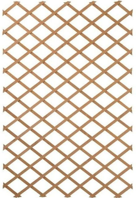 Natur Garten Palisade aus Naturholz in Braun, Rankhilfe für Kletterpflanzen, B: 50 cm, H: 150 cm - Bild 1